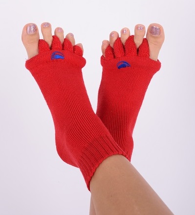Adjustační ponožky red