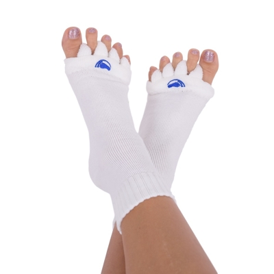 HAPPY FEET HF01L Adjustačné ponožky OFF WHITE vel.L (vel.43+)