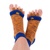 HAPPY FEET HF10M Adjustačné ponožky ORANGE/BLUE vel.M (vel.39-42)